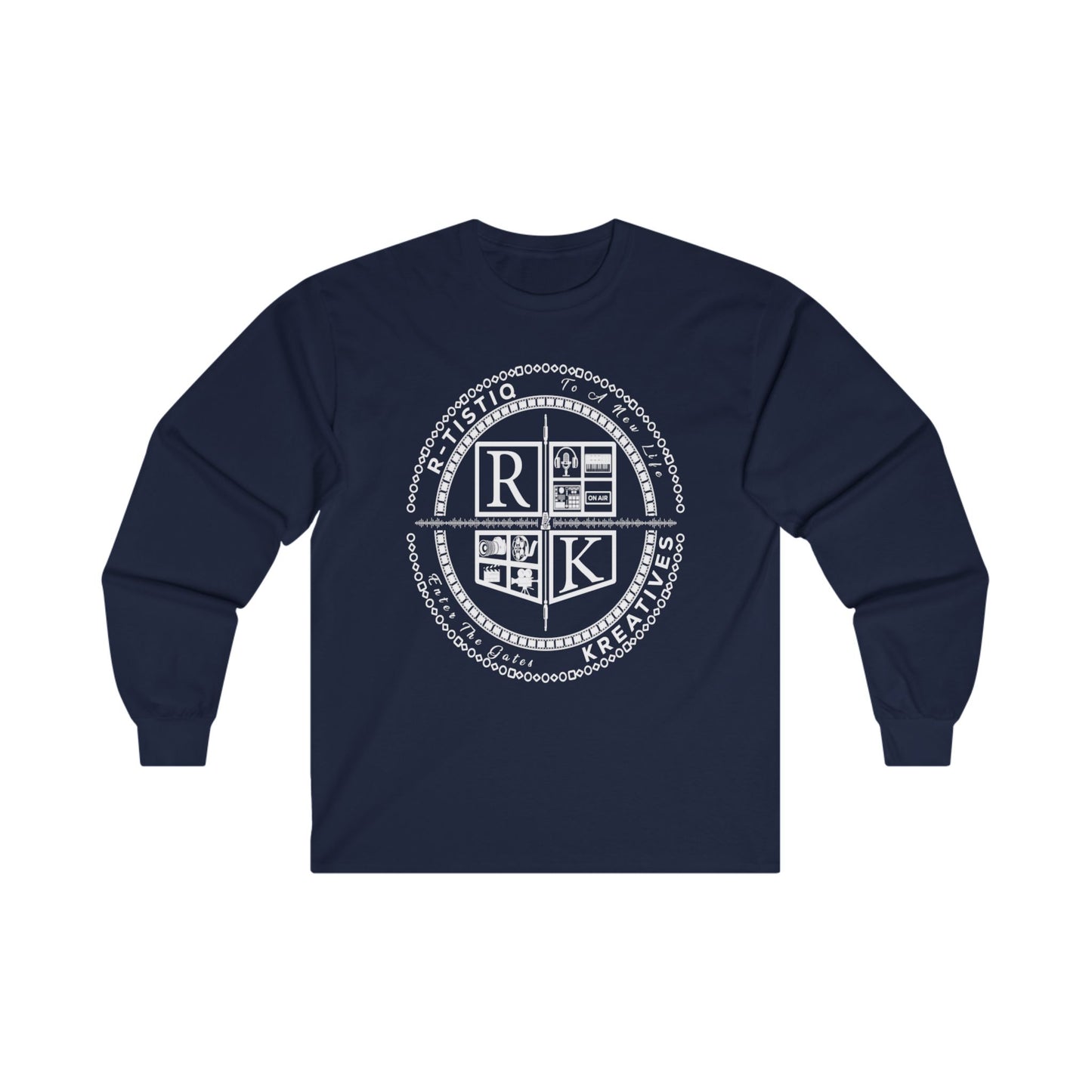 Long Sleeve Tee - R-Tistiq Kreatives Logo