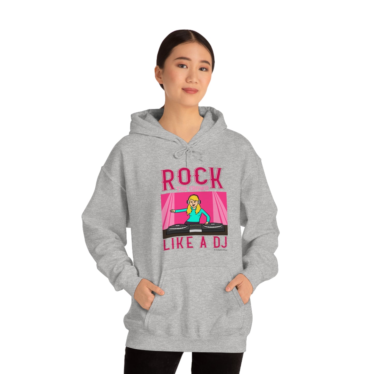 Miss DJ Unisex Heavy Blend™ Hooded Sweatshirt