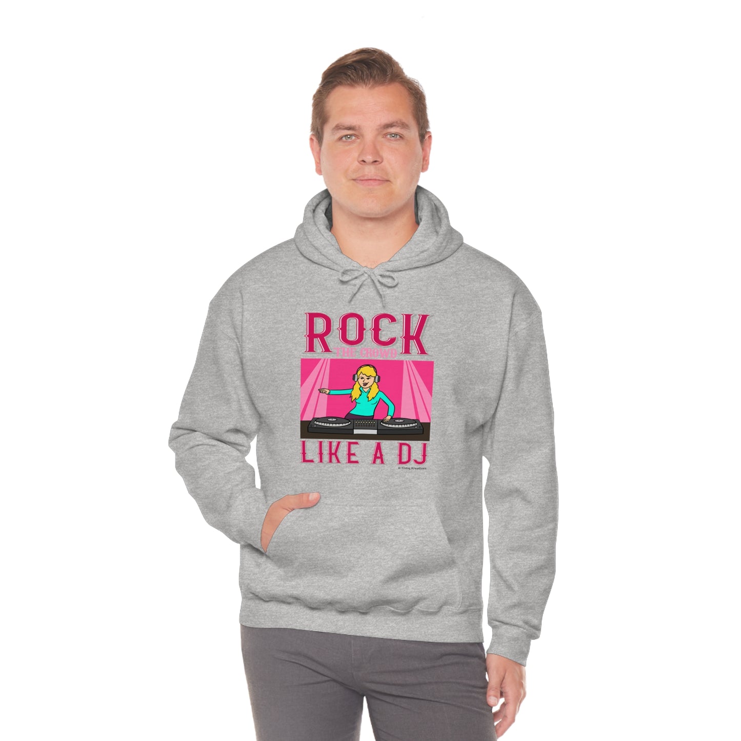 Miss DJ Unisex Heavy Blend™ Hooded Sweatshirt