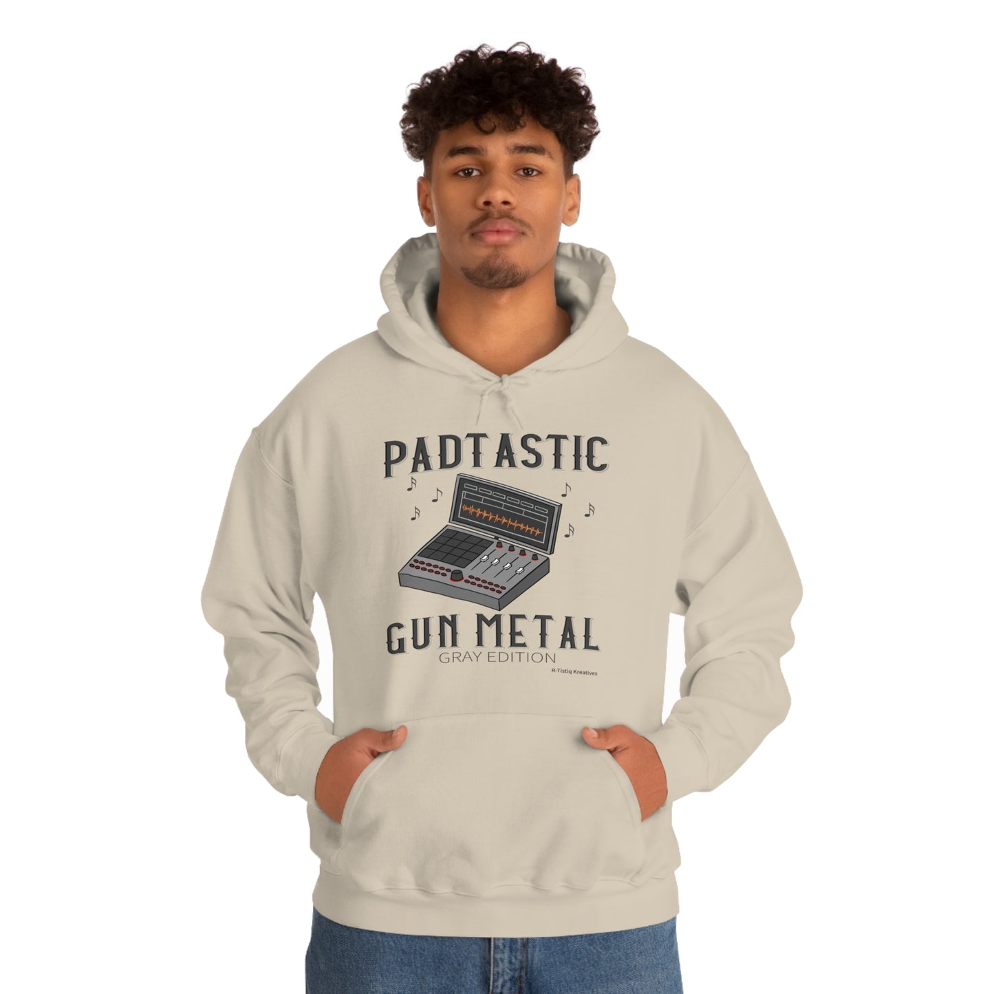 Padtastic Gun Metal Gray Edition Unisex Heavy Blend™ Hooded Sweatshirt