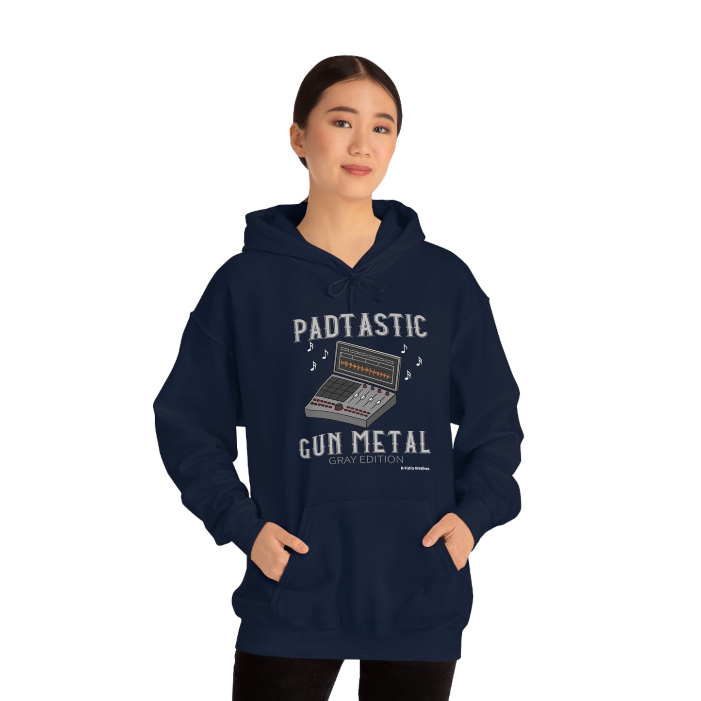 Padtastic Gun Metal Gray Edition Unisex Heavy Blend™ Hooded Sweatshirt