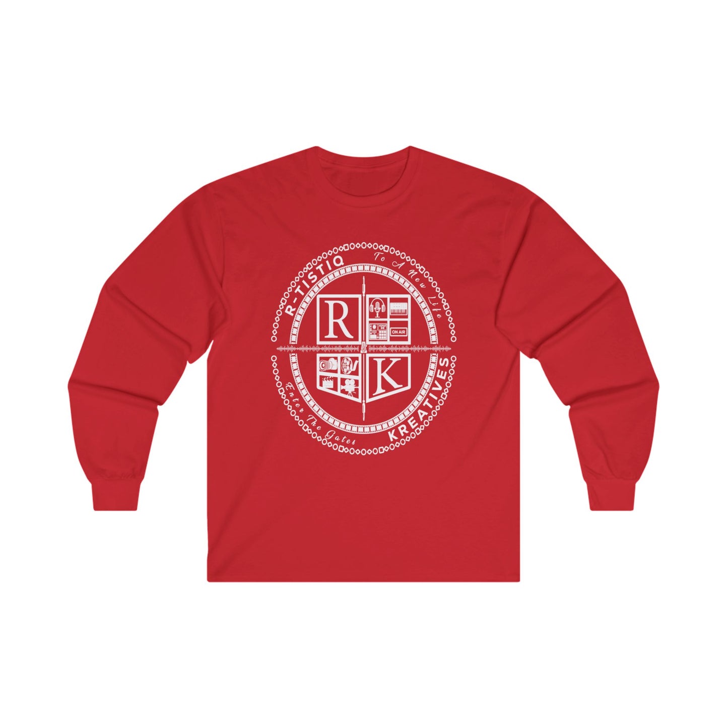 Long Sleeve Tee - R-Tistiq Kreatives Logo