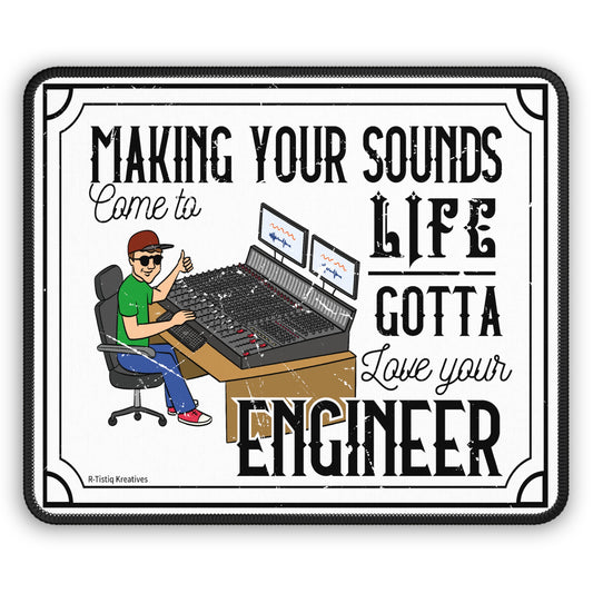 Mr Engineer Gaming Mouse Pad