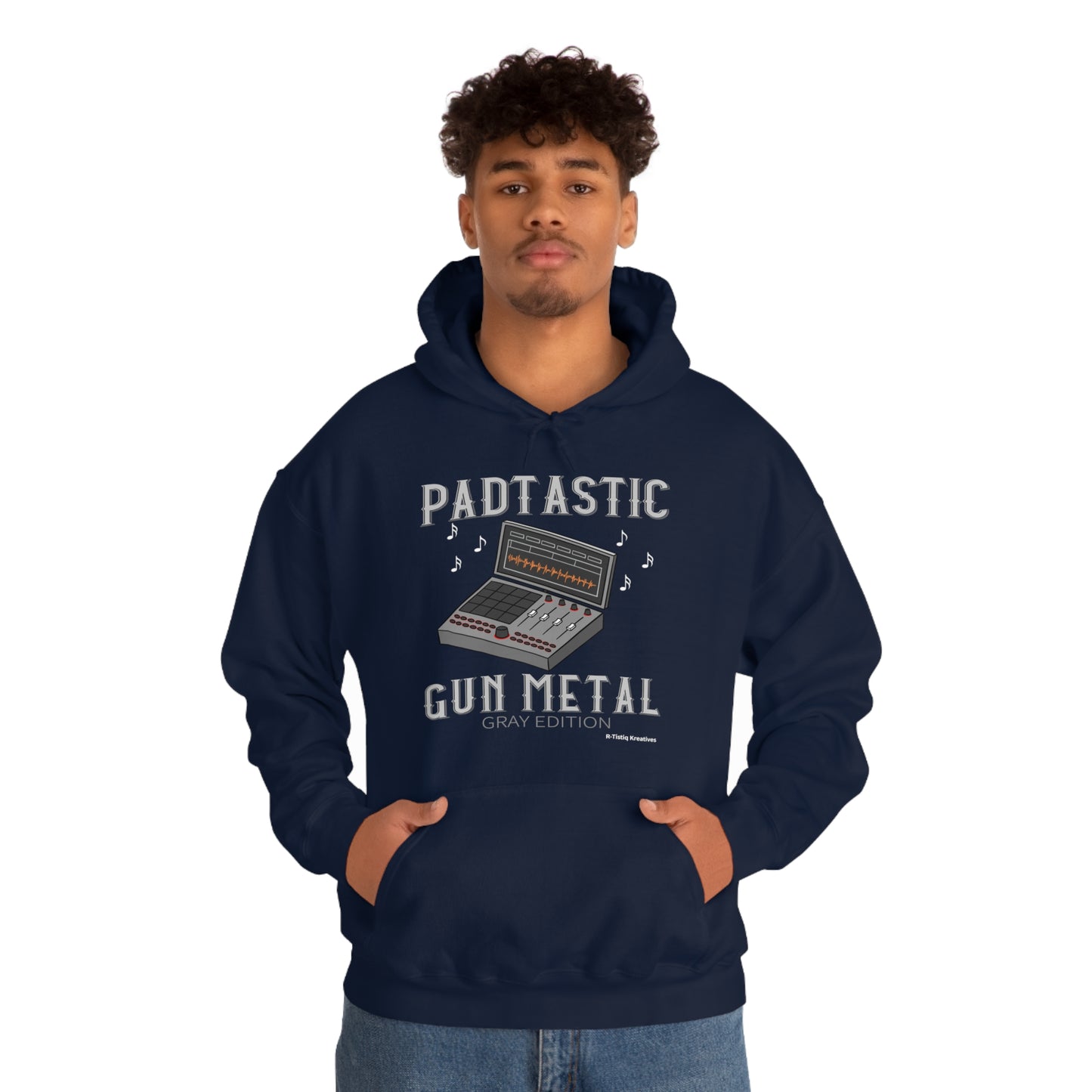 Padtastic Gun Metal Gray Edition Unisex Heavy Blend™ Hooded Sweatshirt