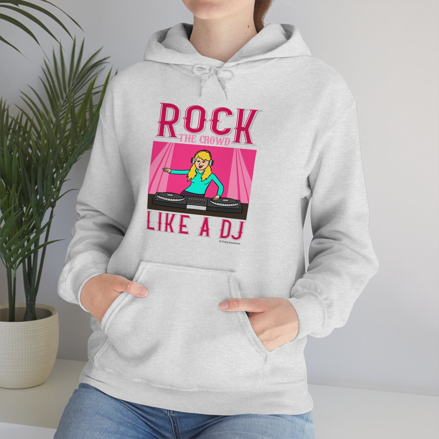 Miss DJ Unisex Heavy Blend™ Hooded Sweatshirt