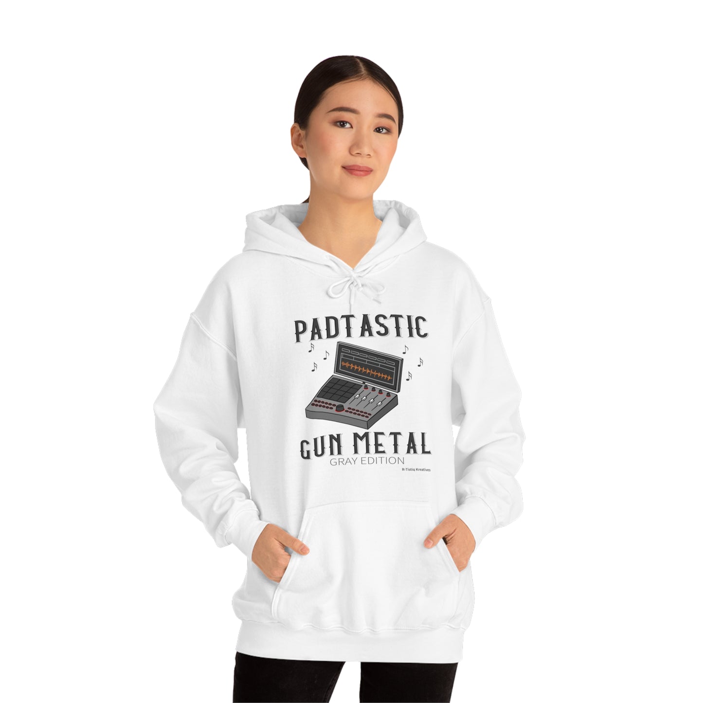 Padtastic Gun Metal Gray Edition Unisex Heavy Blend™ Hooded Sweatshirt