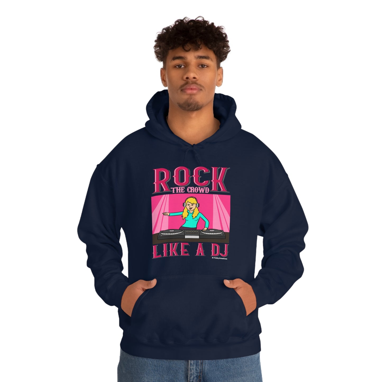 Miss DJ Unisex Heavy Blend™ Hooded Sweatshirt