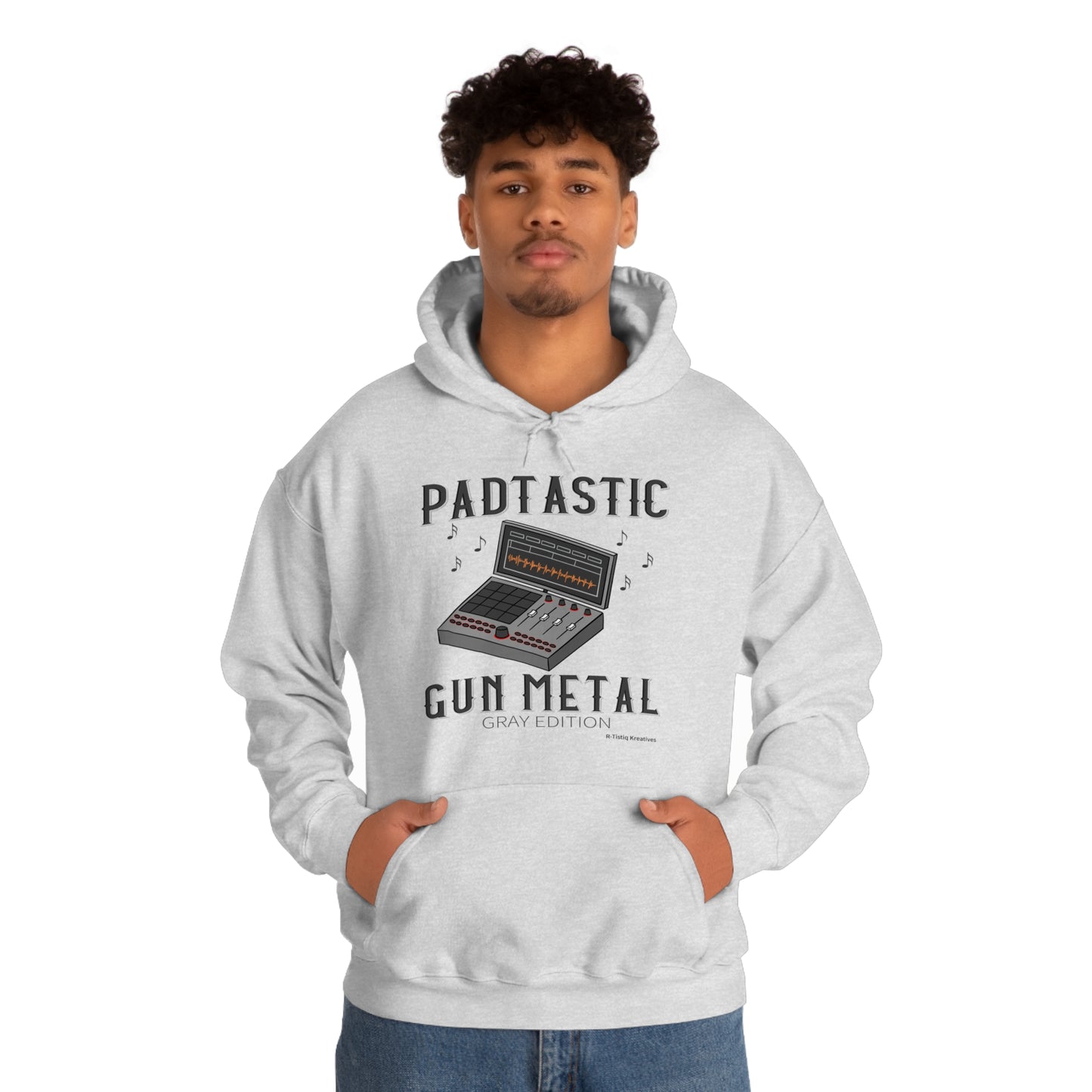 Padtastic Gun Metal Gray Edition Unisex Heavy Blend™ Hooded Sweatshirt