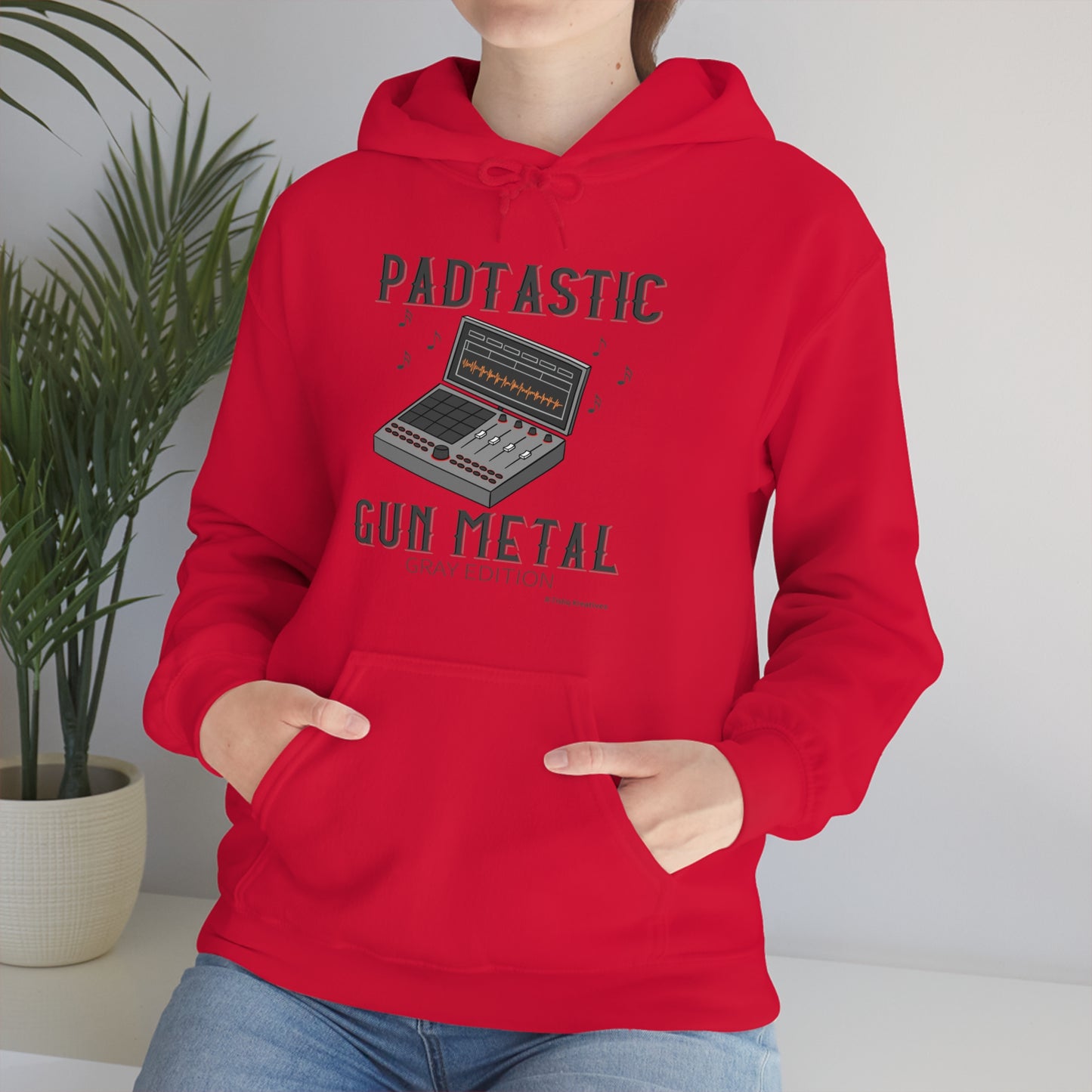 Padtastic Gun Metal Gray Edition Unisex Heavy Blend™ Hooded Sweatshirt