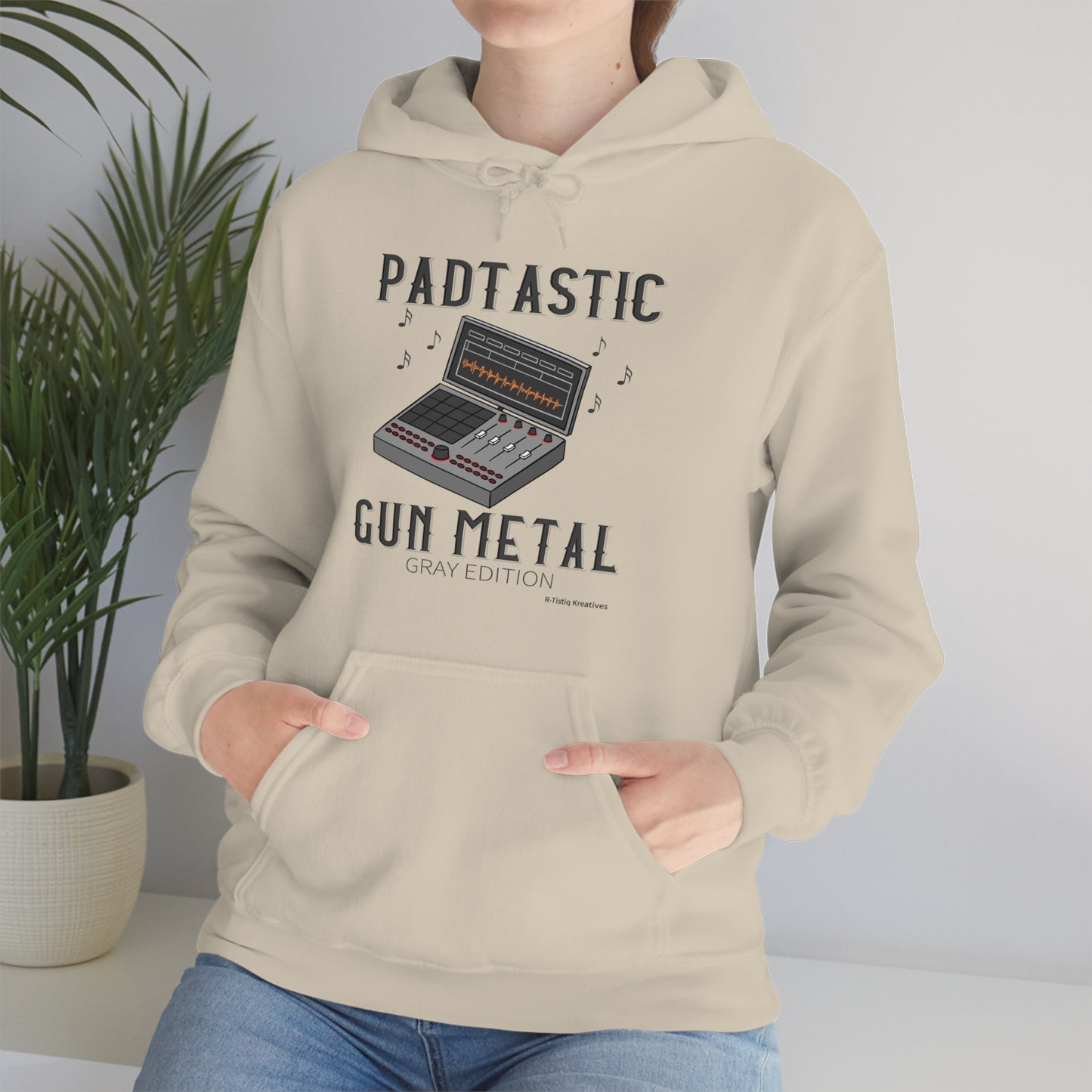 Padtastic Gun Metal Gray Edition Unisex Heavy Blend™ Hooded Sweatshirt